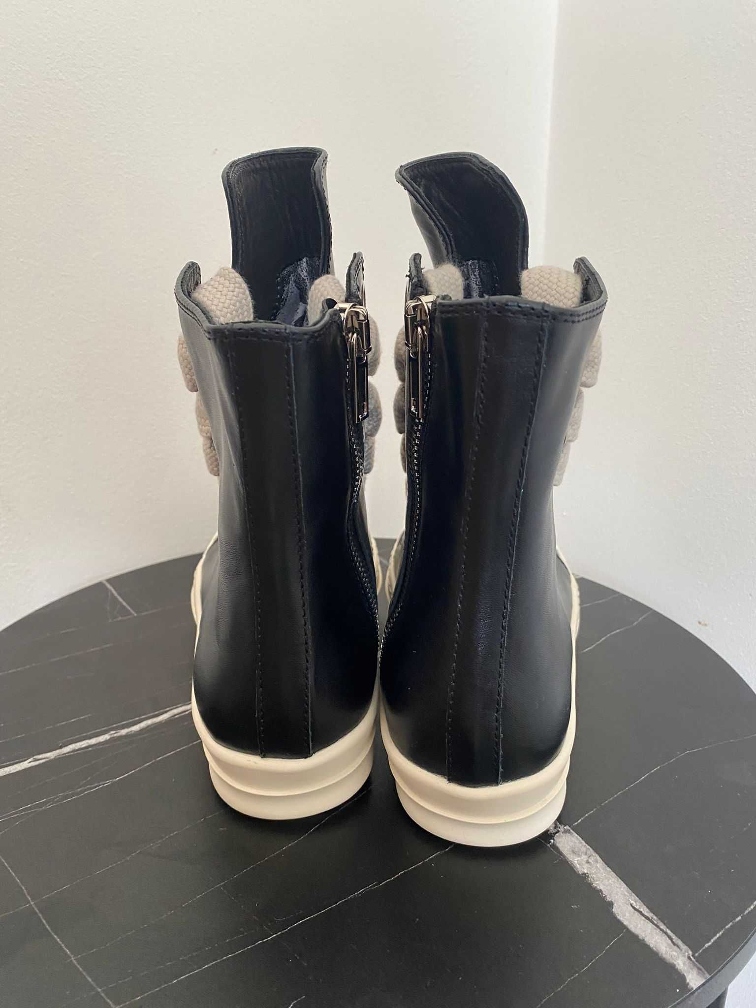 Rick Owens Ramones Jumbo Lace Leather 40