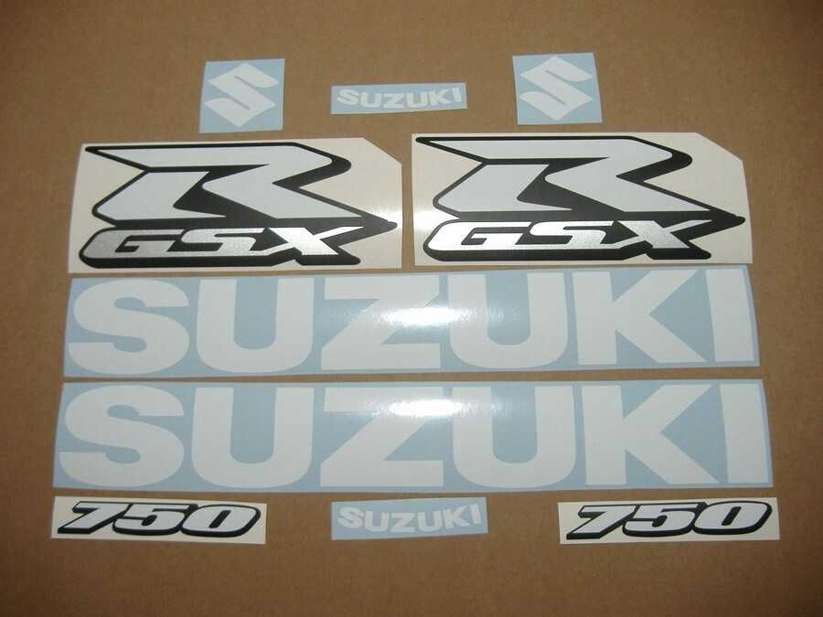Стикери Сузуки 750 различни цветове GSXR Suzuki лепенки гсхр емблеми