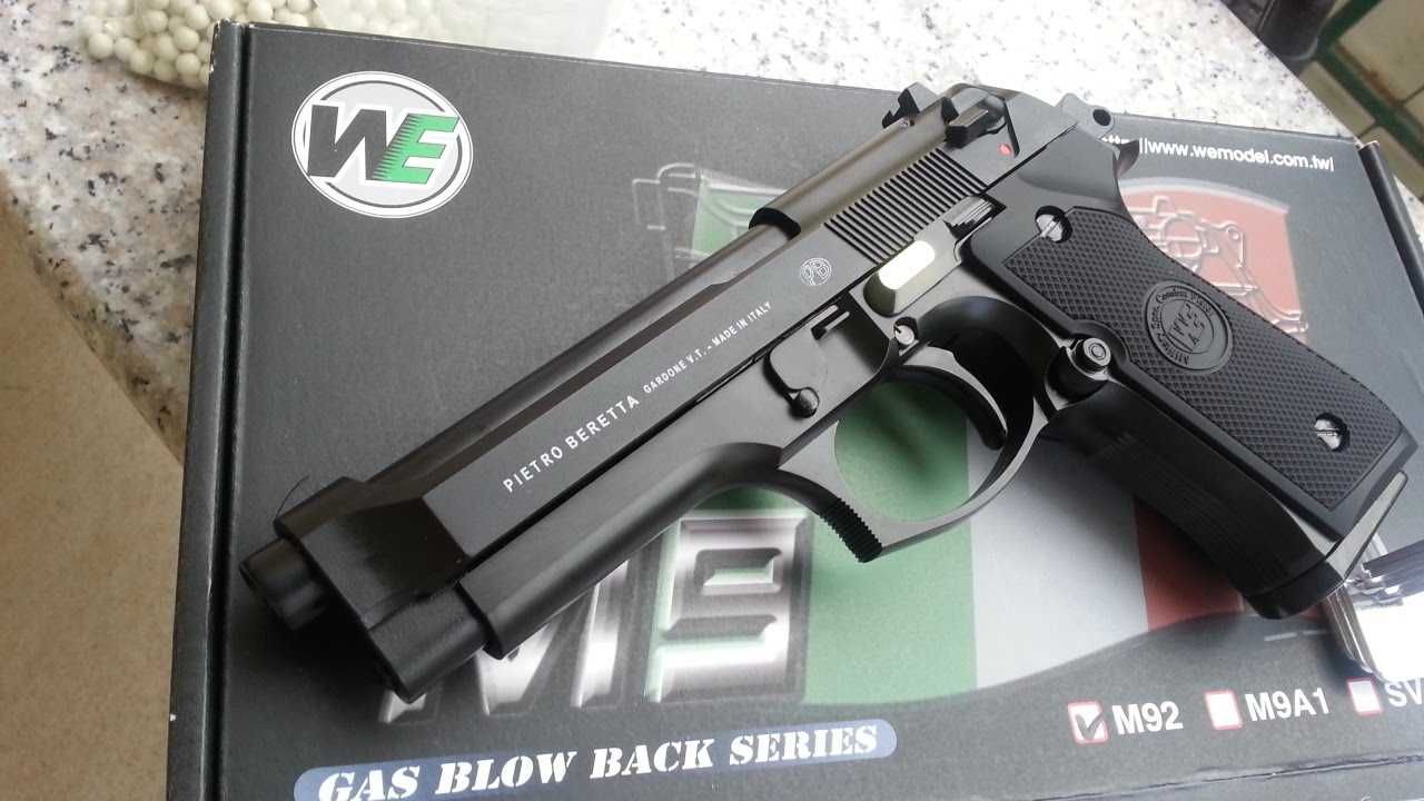 Pistol Airsoft Beretta/Taurus PT92 Modificat 5,4J 6mm 214m/s