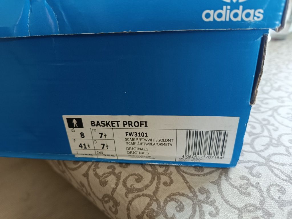 Адидас basket profi 41 1/3 номер внос от Англия