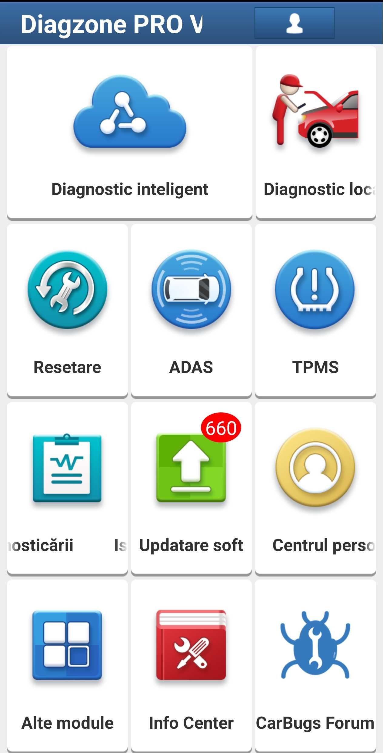 Launch Thinkdiag 2 Full. Tester diagnoza 2024 pe Android