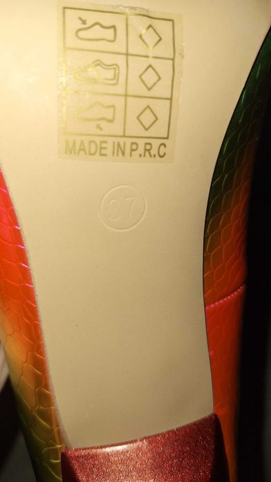 Pantofi Malien Multicolori, dama, stiletto