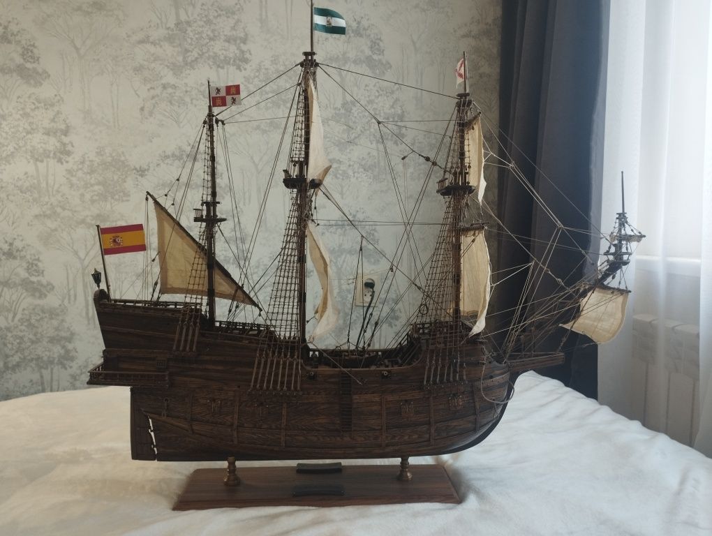 Продам испанский корабль ручной работы Andalucia Галеон