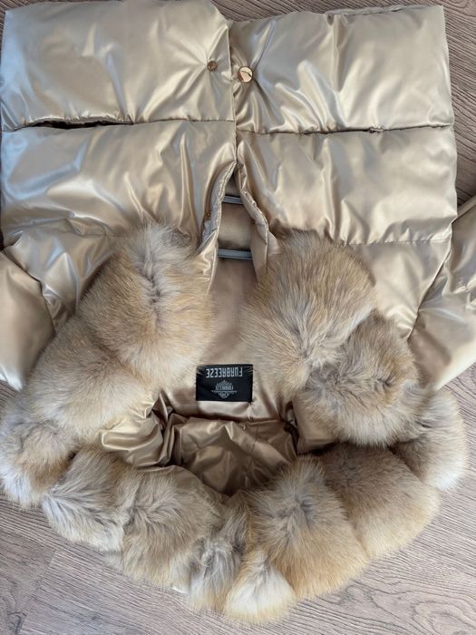 Geaca cu blana naturala