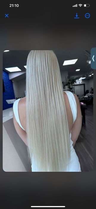 Естествена коса - Кератинови кичури 150 броя 140 грама