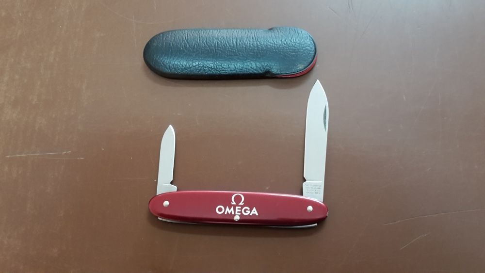 OMEGA-VICTORINOX-Джобно ножче-Колекционерско