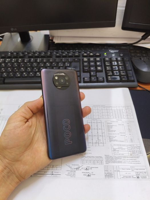 Poco X3pro 8/128gb(2023)ideal iwlawi zur aybi yuq tozza telefon