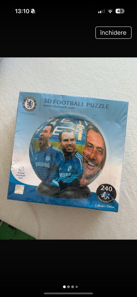 Puzzle de colectie, tip glob