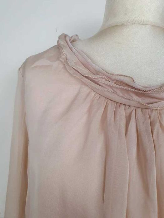 Max Mara Original Size L 100% Коприна