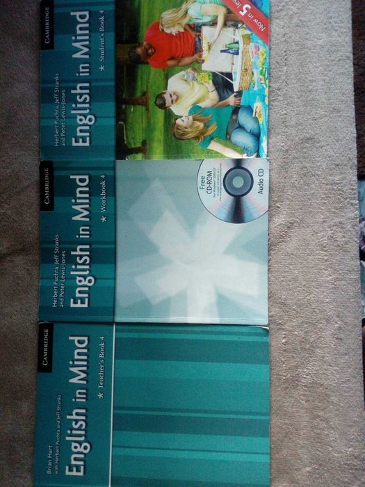 Учебници по английски език English in Mind + книга за учителя - 12 лв.
