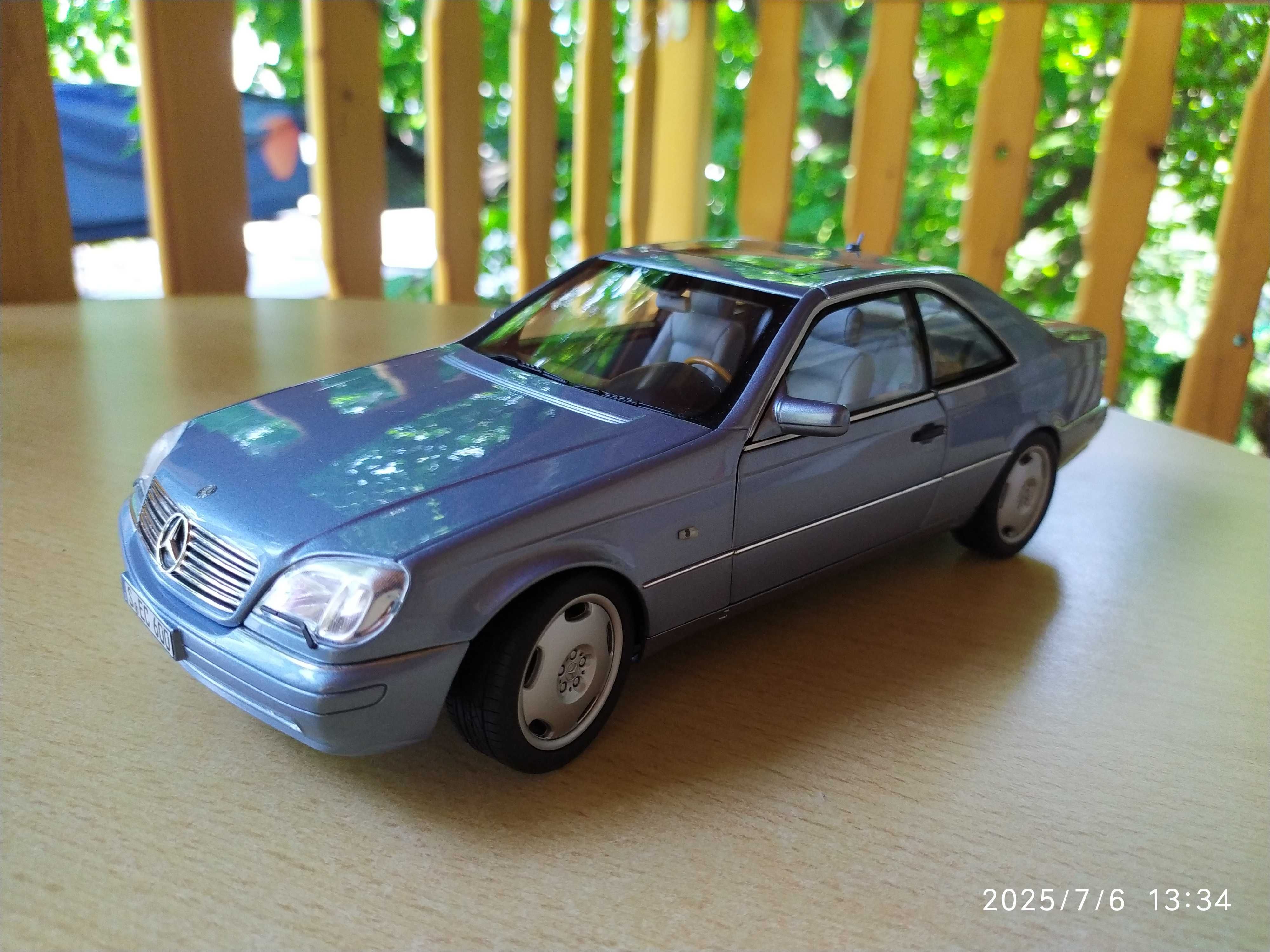 1:18 Метален модел на Mercedes-Benz 600 CL C140 COUPE  - Norev