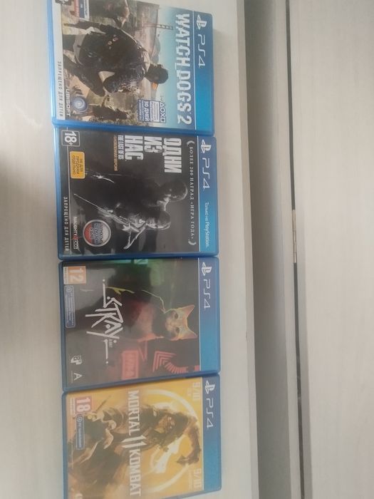 Продам или обменяю игры на пс4