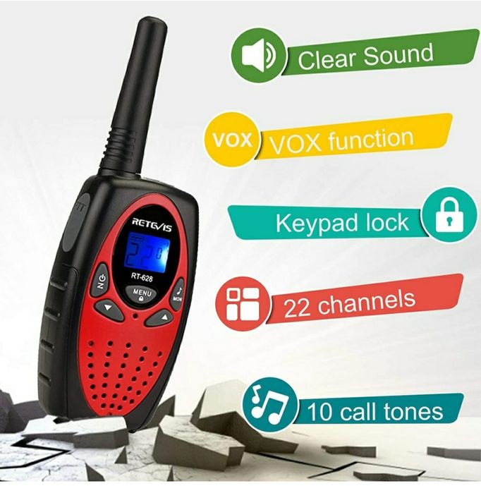 Walkie talkie pentru copii Retevis RT628