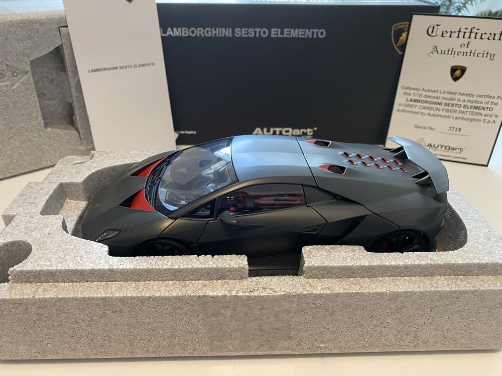Macheta Lamborghini Sesto Elemento 1:18 AUTOart