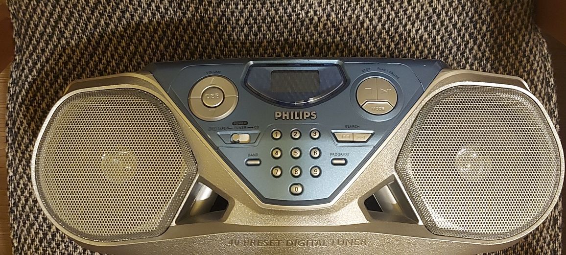 Radiocasetofon cd player Philips