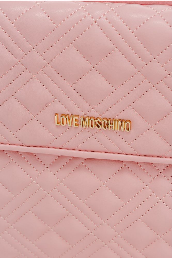 Барби бонбонено розова чанта, Love Moschino