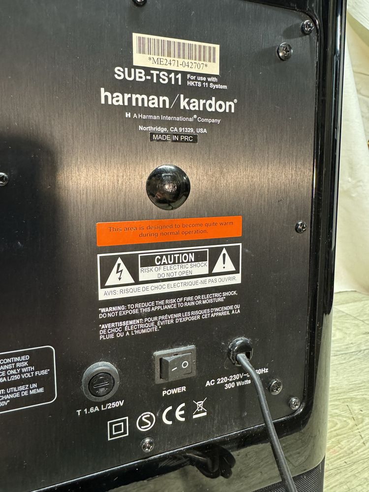 Активен Subwoofer Harman Kardon SUB-TS11