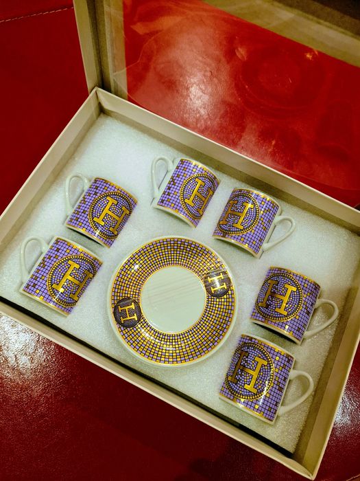 Serviciu cafea 12 piese(Hermes),cutie,saculet