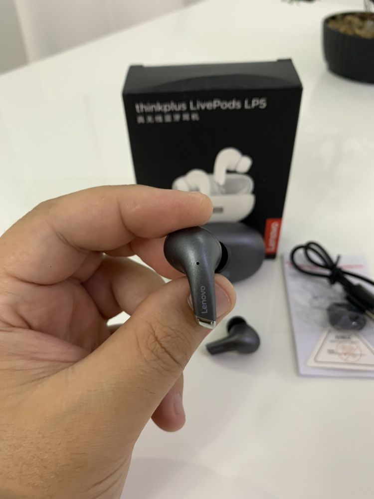 Căsti Hands Free Bluetooth Wireless Lenovo LivePods Lp5 Driver 13 mm