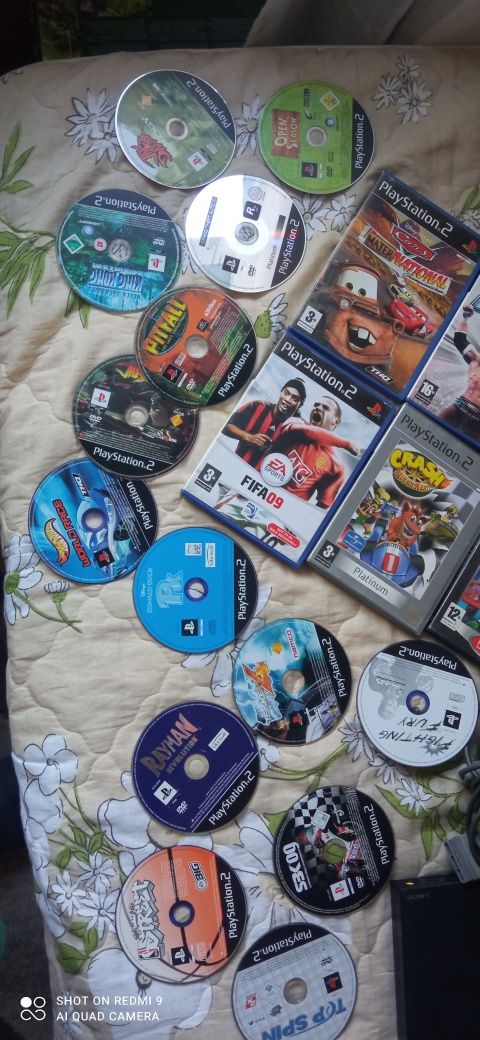 PS2 slim с памет карти