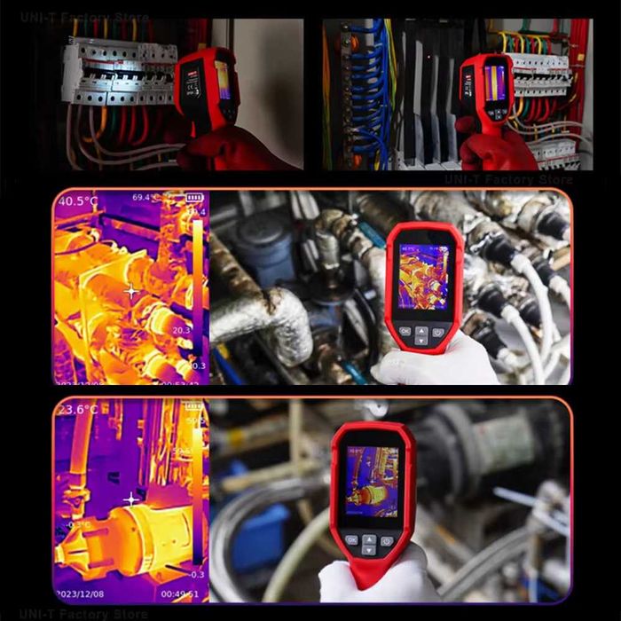 Camera Termoviziune UTI 160s Uni-t Termocamera termice 160x120 Laser