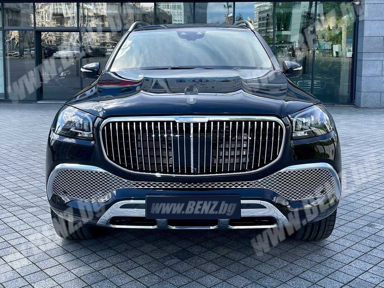 Maybach Style решетка за Мерцедес GLS X167 Чернa хром hrom cherna