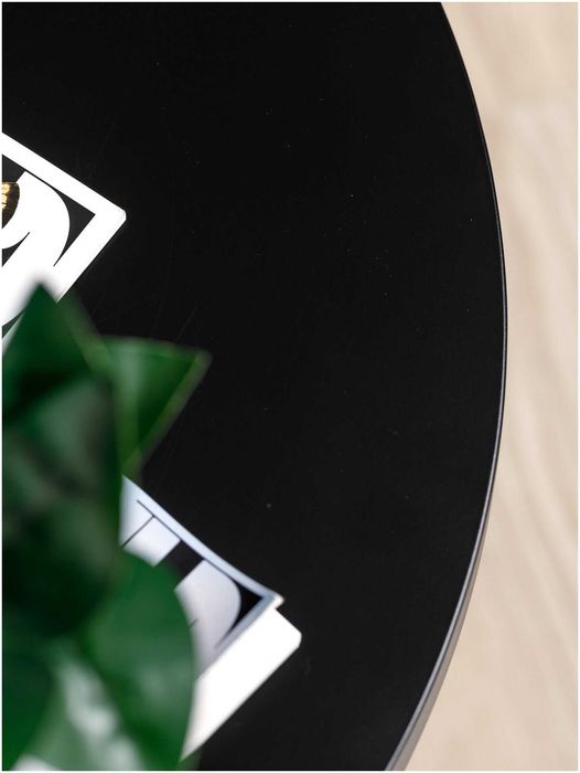 Круглый журнальный стол Black Round