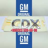 CDX буквы на Lacetti Gentra GM Original буквы на крыло