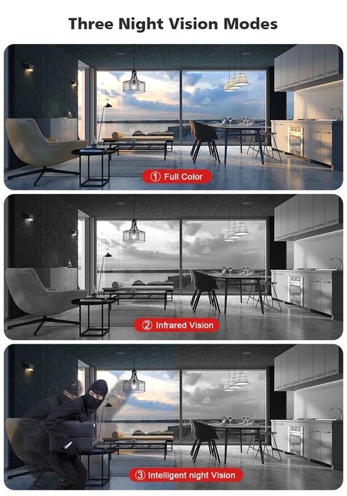 3mp camera supraveghere wifi Baby monitor