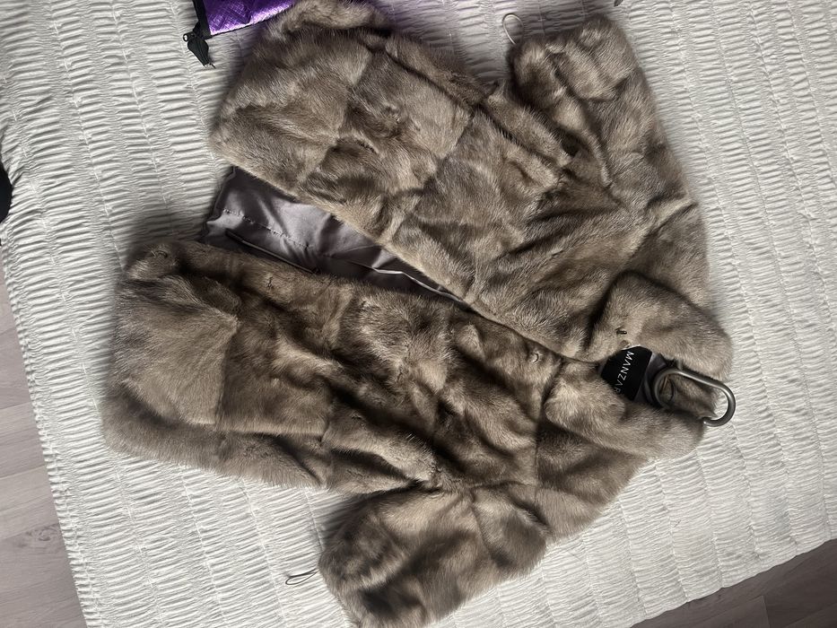 Норковая короткая шуба