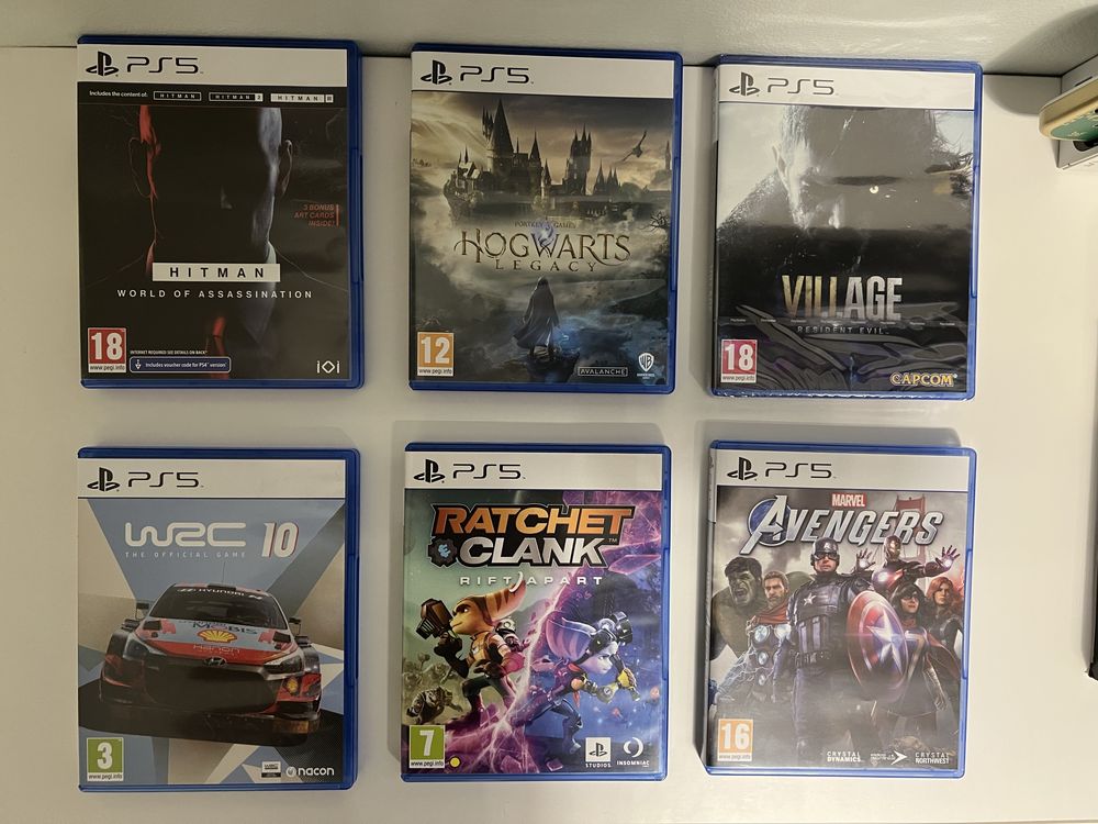 Продавам лот от PS4 и PS5 игри