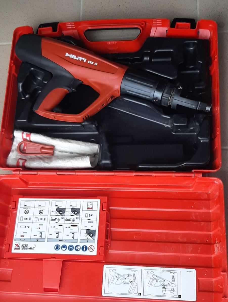 Пушка на HILTI DX 5,в куфар