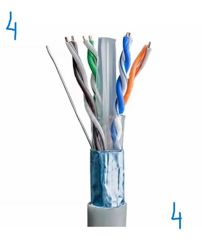 кабель UTP FTP кусками от 10 до 60 метров (от 100 тенге за метр)