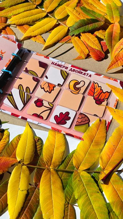 Велкро албум " есенни забави" 2+