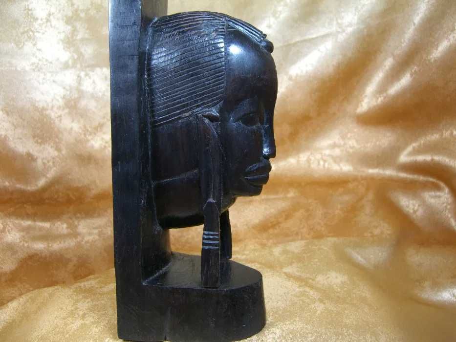 Sculptura abanos Africa, colectie, cadou, vintage