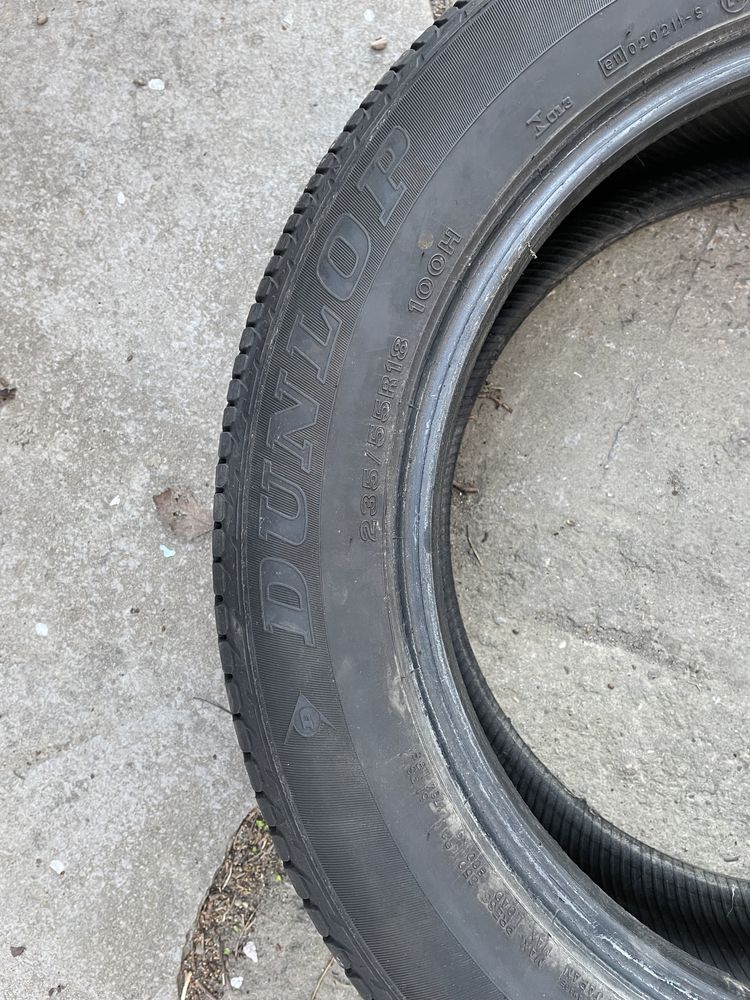 Anvelope vara 235/55/18 Continental si Dunlop