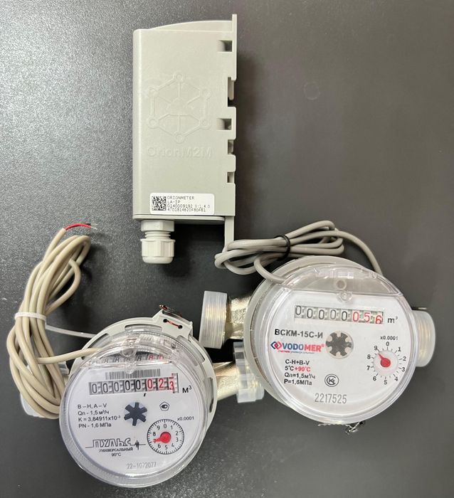 Замена, поверка счётчиков горячей и холодной воды,