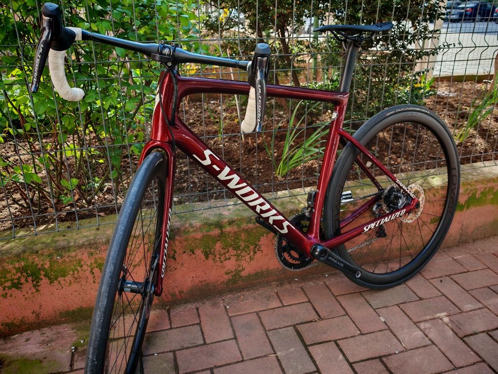 Bicicleta cursiera Specialized S-Works Tarmac Di2 size 56 roti carbon