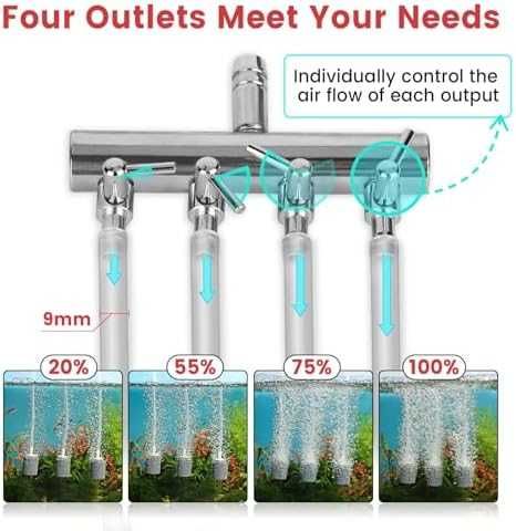 Нова Hygger аквариумна помпа 15W – кислородатор до 3800L с аксесоари