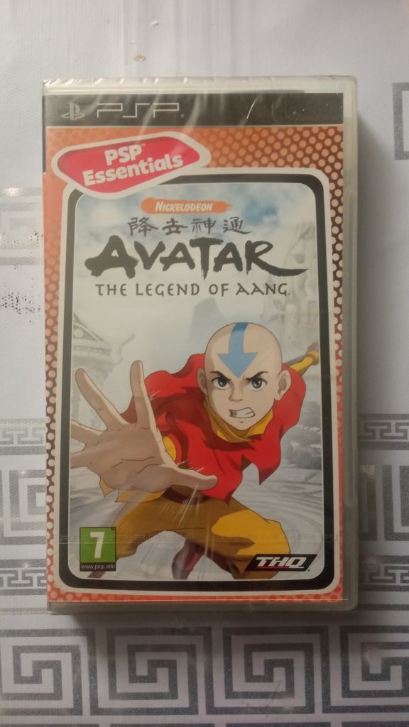 Запечатанная (новая) видеоигра Avatar: The Legend of Aang для PSP