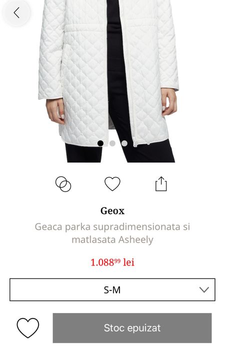 Geaca Geox parka damă