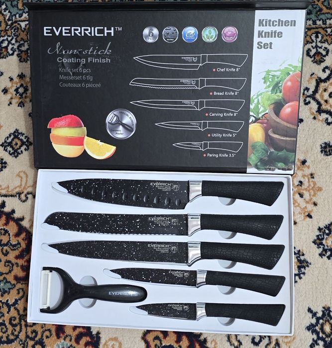 Набор кухонных ножей, Pichoq nabori