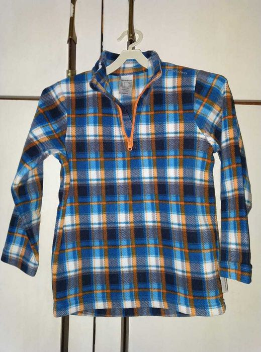 Детски пуловер полар Quechua за зимни спортове, 4-5г., нов, с подарък