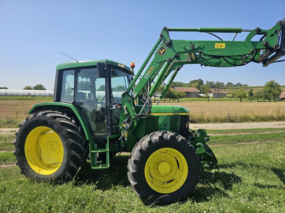 Vând John Deere 6310 cu incarcator frontal