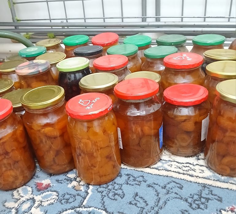 Сары өрік вареньесі 1000тг/1лр