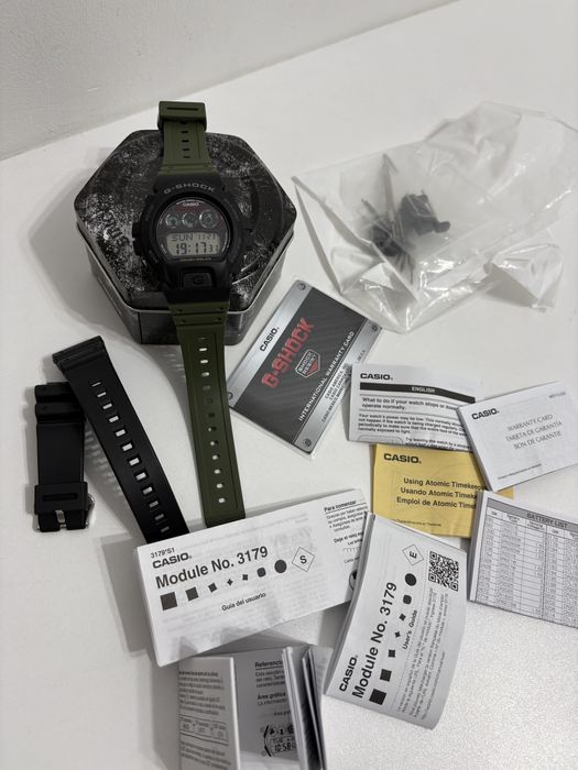 Casio G-Shock GW-6900 Multiband 6 Tough Solar pachet complet