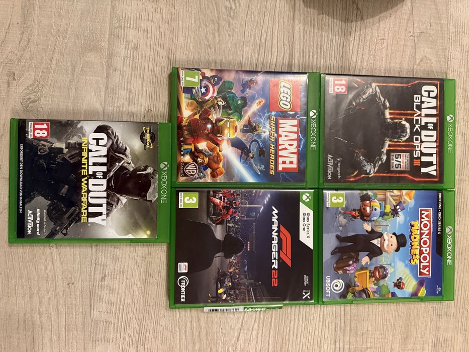 Vând jocuri xbox one S/X