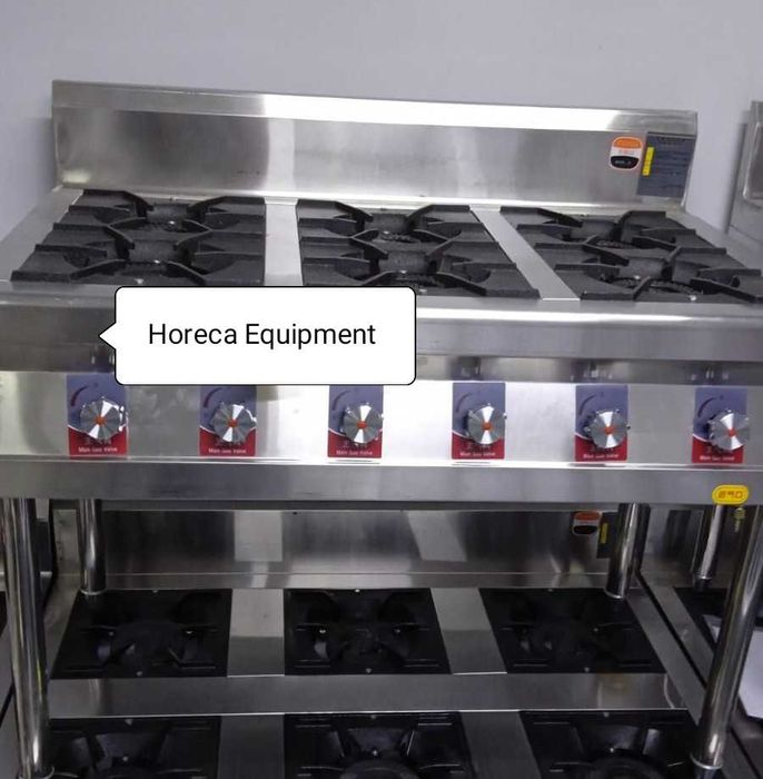 Плита газовая 6-ти конфорочная F12