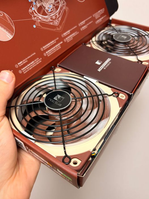 Вентиляторы Noctua NF-A12x25 G2 PWM Sx2-PP