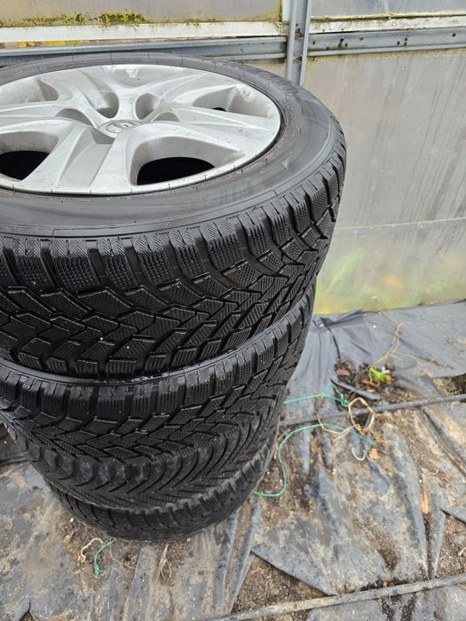 Jante otel  225 55 R17  cauciucuri iarna opel insignia